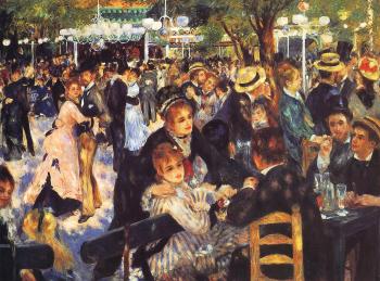 皮埃爾 奧古斯特 雷諾阿 The Ball at the Moulin de la Galette